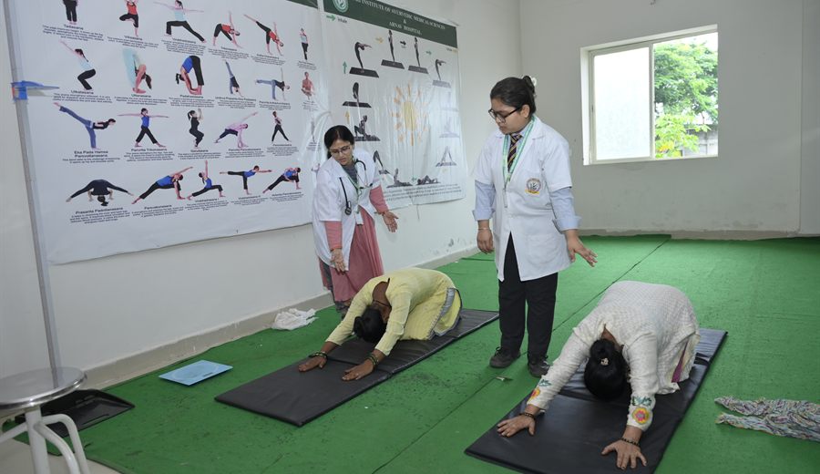 Yoga & Wellness Room at NIAMS Bhopal